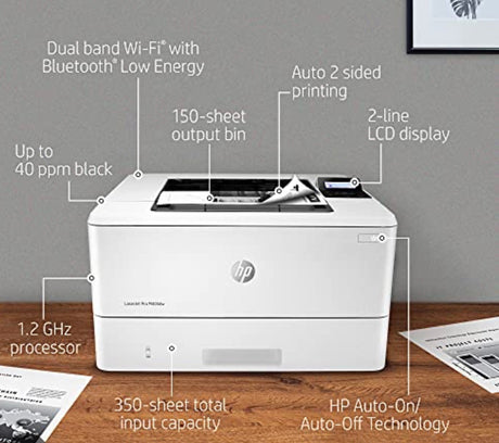 🖨️ HP LaserJet Pro M402n Printer | Monochrome Network Laser Printer