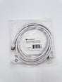 🆕 Monoprice Cat 6A Patch Cable 14ft White STP RJ45 Snagless Ethernet Cable
