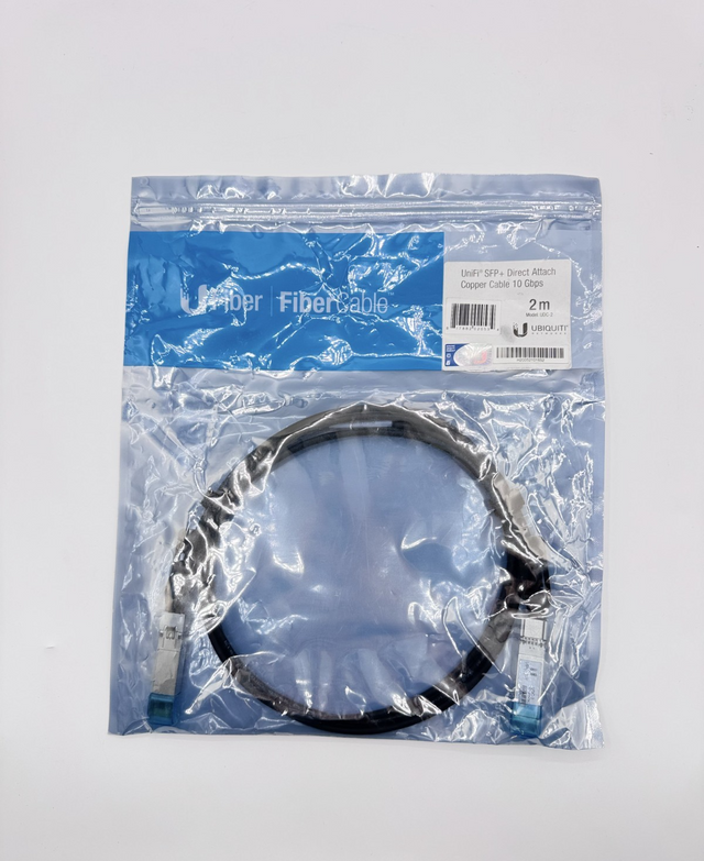 Ubiquiti UDC-2 UniFi SFP+ Direct Attach Copper Cable 10Gbps 2M New