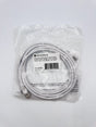 🆕 Monoprice 24361 Cat6A Ethernet Patch Cable 10ft White STP Snagless RJ45 10G –