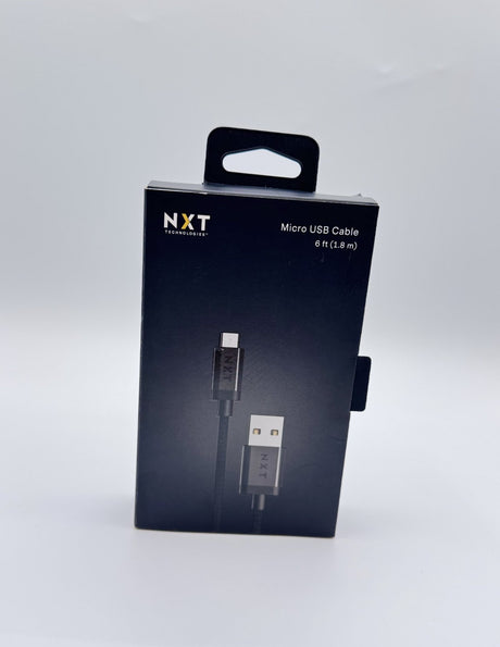 🆕 NXT Technologies Micro USB Cable 6 ft (1.8m) USB-A to Micro USB Charging