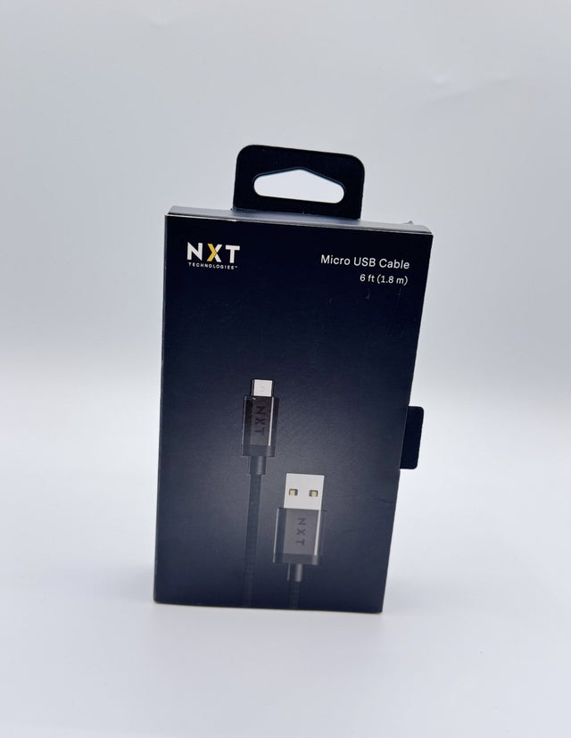 🆕 NXT Technologies Micro USB Cable 6 ft (1.8m) USB-A to Micro USB Charging
