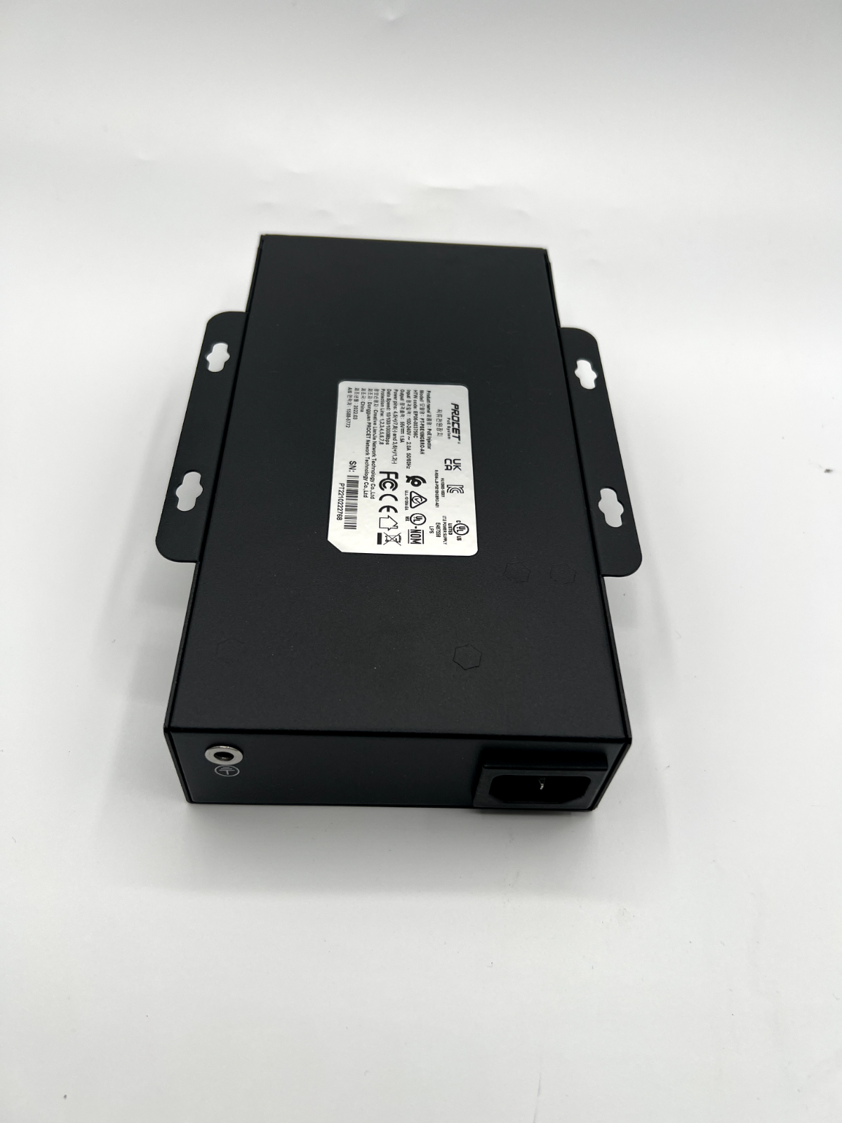 Procet PT-PSE109GBRO-AH 83W Gigabit Single Port PoE Injector