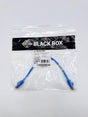 🆕 Black Box CAT6APCS-001-BL Cat6A Ethernet Patch Cable 1ft Blue Shielded S/FTP 