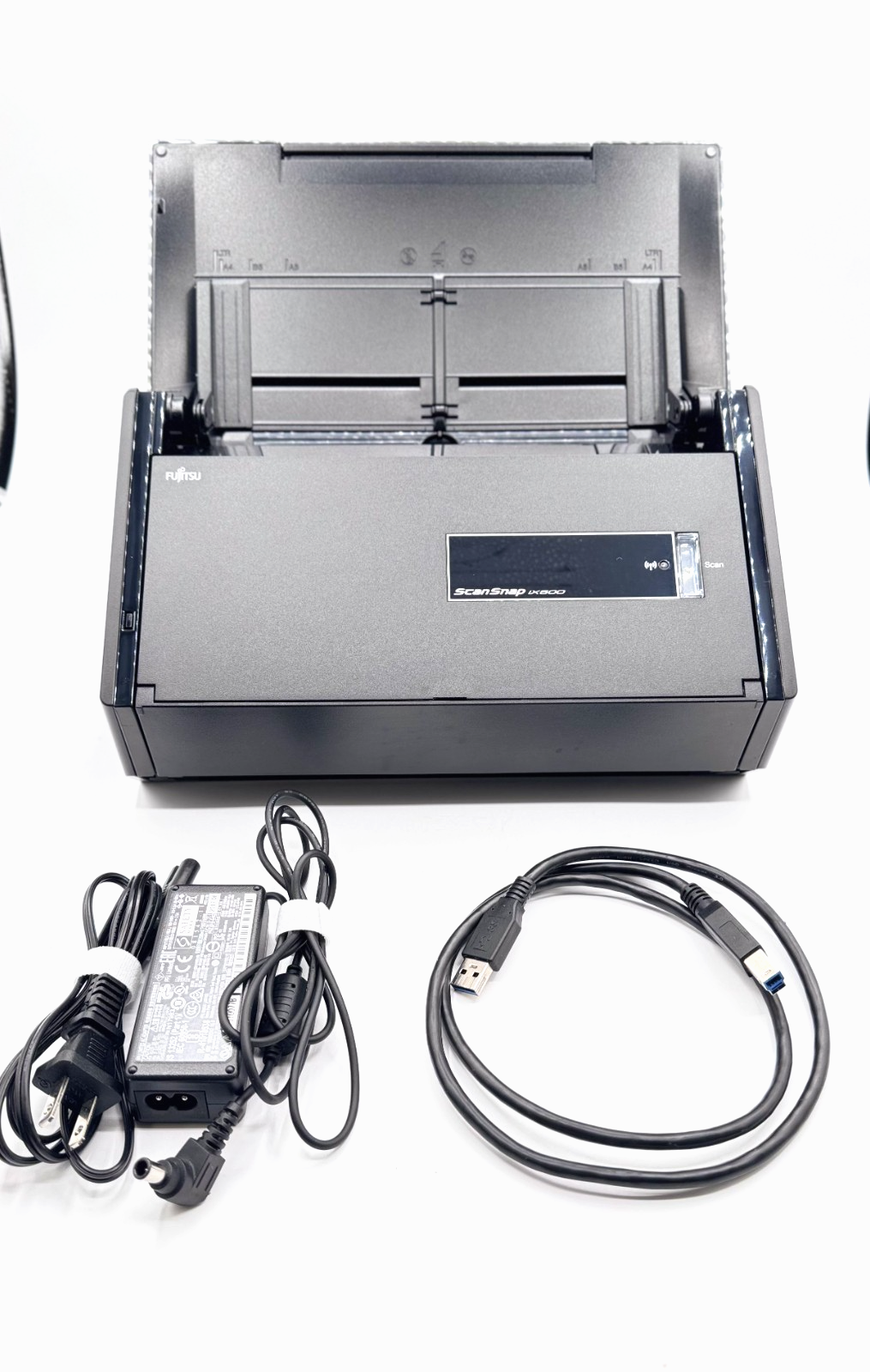 Fujitsu ScanSnap iX500 Document Scanner – Black – PA03656-B305 – Fast, Wireless,