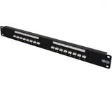 🔌 TRIPP LITE N490-016-LCLC 16-Port Fiber Patch Panel | LC/LC | Rack Mount | NEW