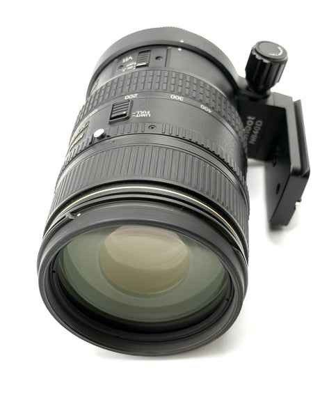 Nikon 80-400mm f/4.5-5.6D ED VR Lens + Aftermarket Arca-Swiss Tripod Foot