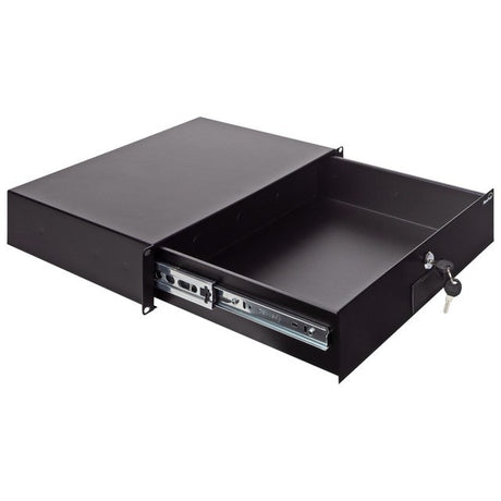 🔥 NavePoint 2U Server Rack Drawer 19” Sliding Shelf Storage (00300543)