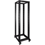🔥 NavePoint 42U 4-Post Open Frame Rack w/ Casters (00301104) + M6 Hardware Kit