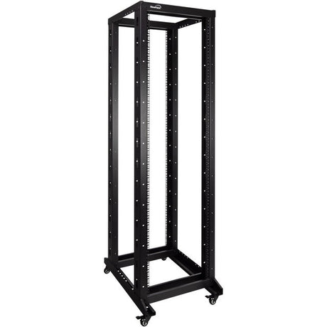 🔥 NavePoint 42U 4-Post Open Frame Rack w/ Casters (00301104) + M6 Hardware Kit