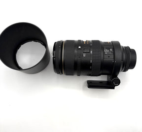 Nikon 80-400mm f/4.5-5.6D ED VR Lens + Aftermarket Arca-Swiss Tripod Foot