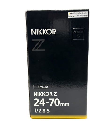 📷 Nikon NIKKOR Z 24-70mm f/2.8 S Lens | Z Mount | Professional Standard Zoom |