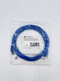 🆕 Monoprice Cat 6A Patch Cable 7ft Blue STP RJ45 Snagless Ethernet Cable