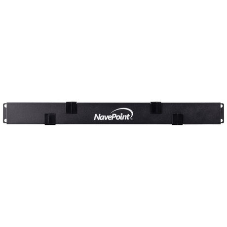 🔥 NavePoint 1U Horizontal Cable Manager Plastic 19” Rack Mount (00301027)