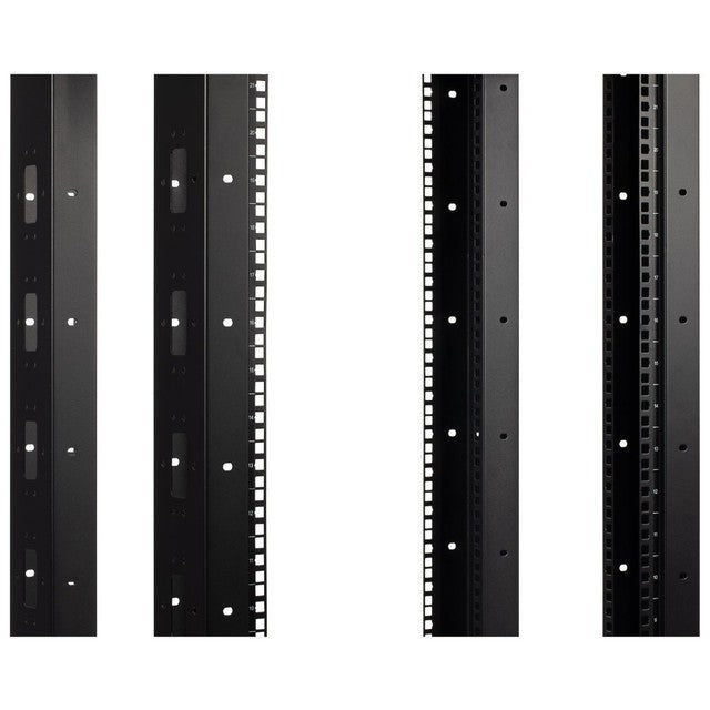 🔥 NavePoint 42U 4-Post Open Frame Rack w/ Casters (00301104) + M6 Hardware Kit