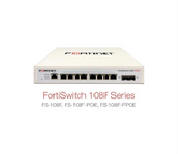 Fortinet FortiSwitch 108F-FPOE FS-108F-FPOE 8-Port PoE Ethernet Switch New