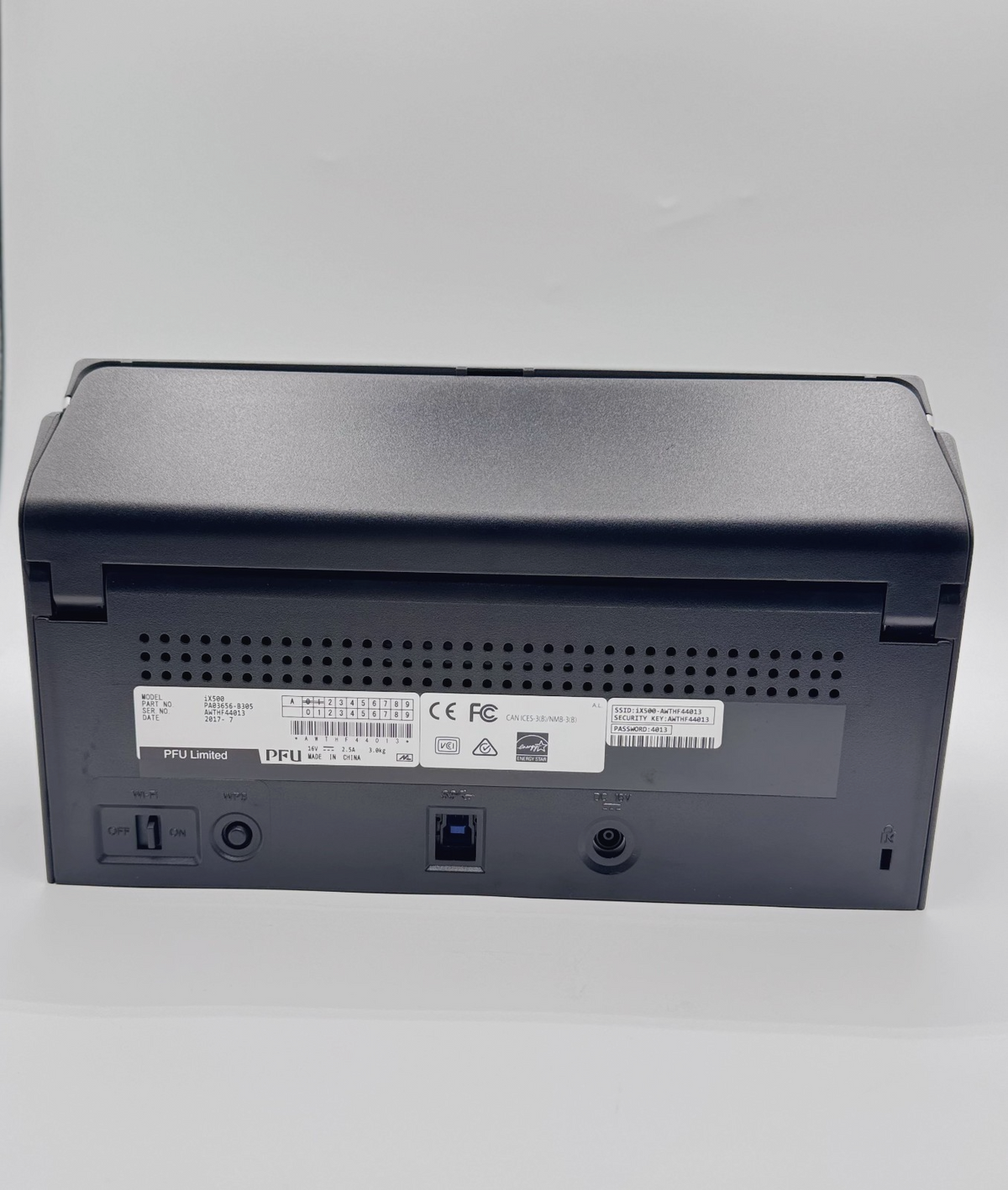 Fujitsu ScanSnap iX500 Document Scanner – Black – PA03656-B305 – Fast, Wireless,