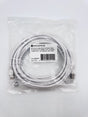 🆕 Monoprice 24377 Cat6A Ethernet Patch Cable 20ft White STP Snagless RJ45 10G –