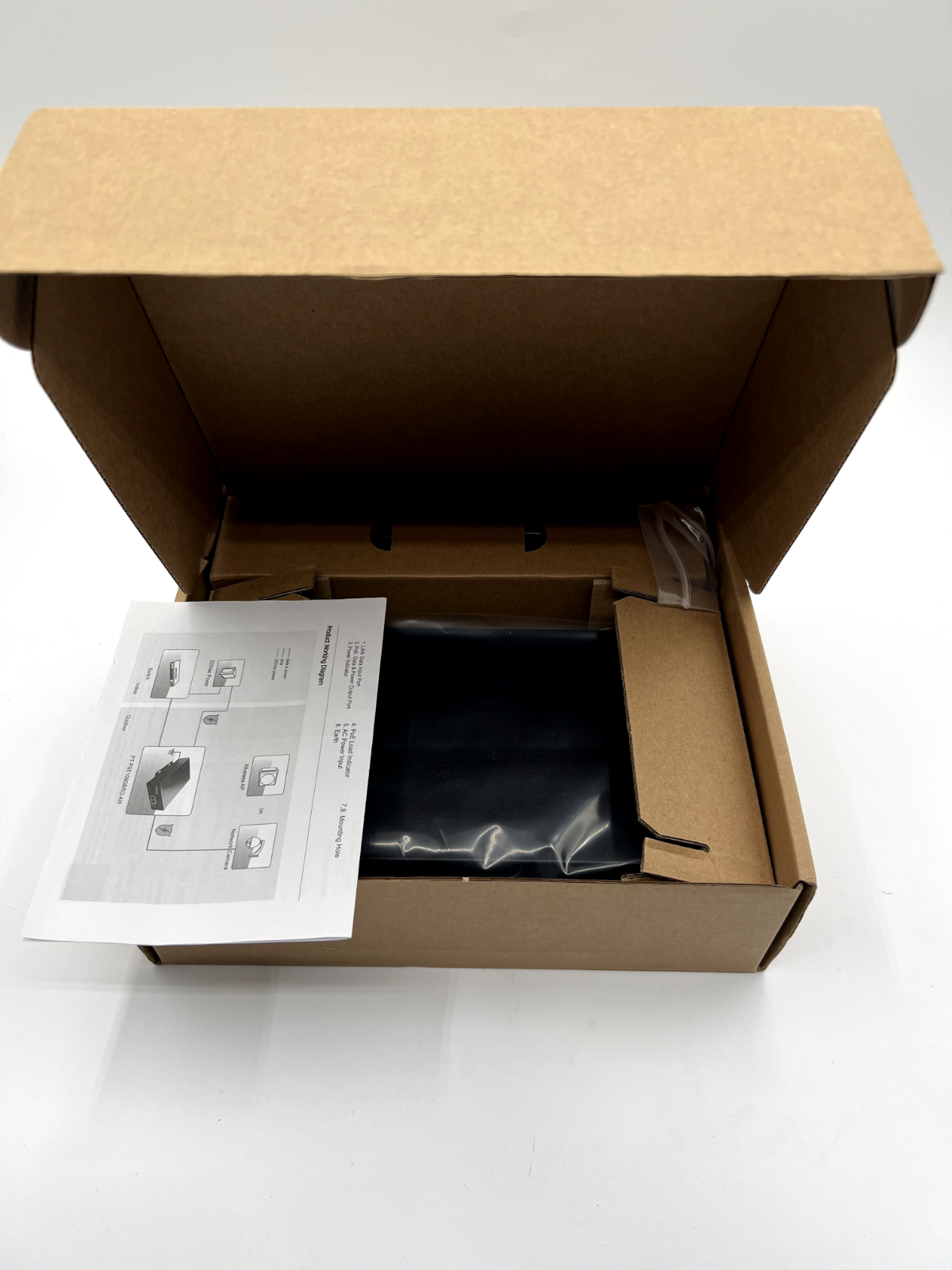 New Procet PT-PSE109GBRO-AH 83W Gigabit Single Port PoE Injector