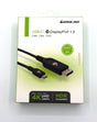🆕 IOGEAR USB-C to DisplayPort 1.2 Cable 6.6 ft (2m) | 4K@60Hz | HDR | New