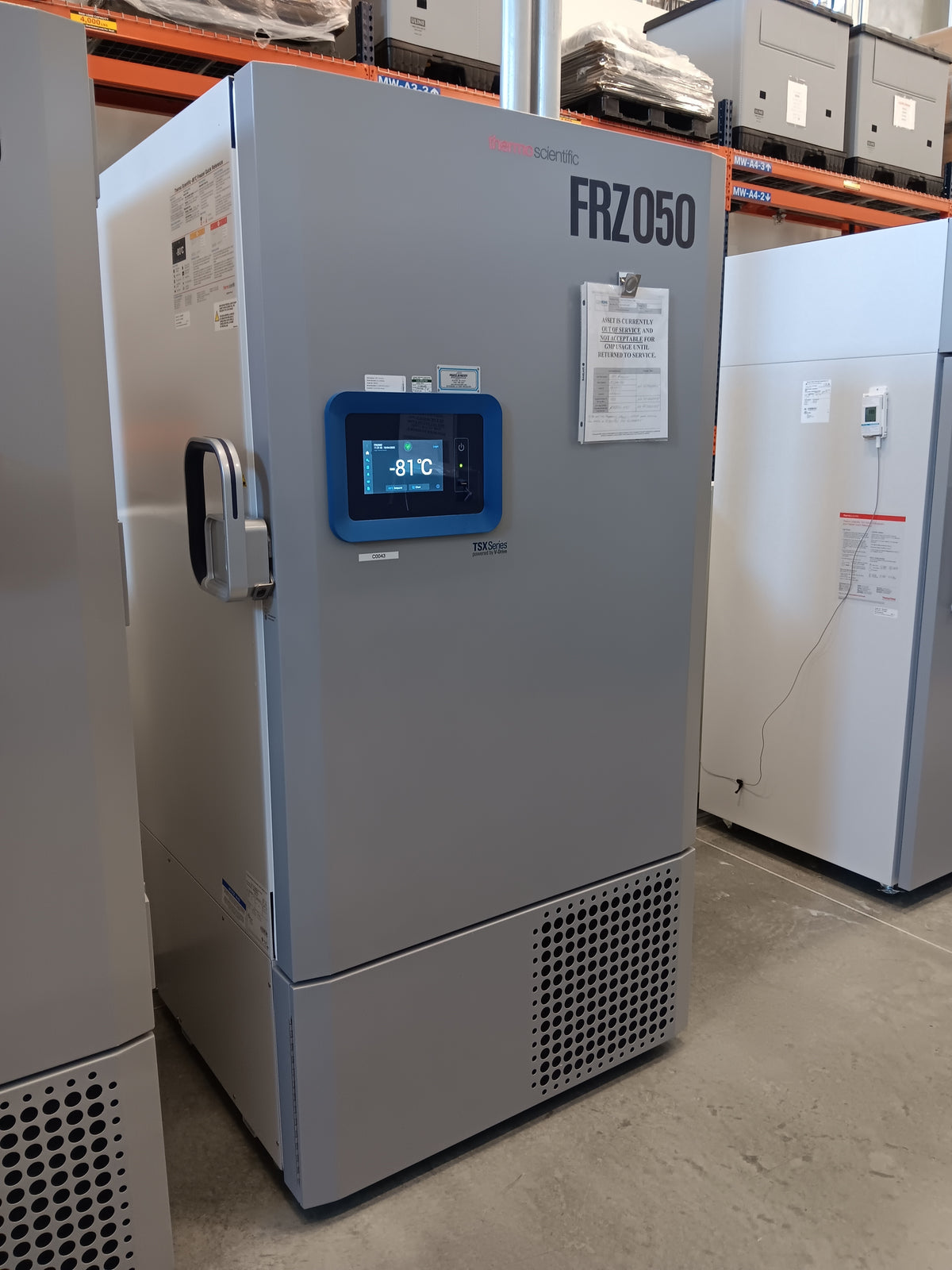 Thermo Scientific™ TSX60086D Ultra-Low Temperature Freezer –80°C | 28.8 cu ft ULT Freezer | Used